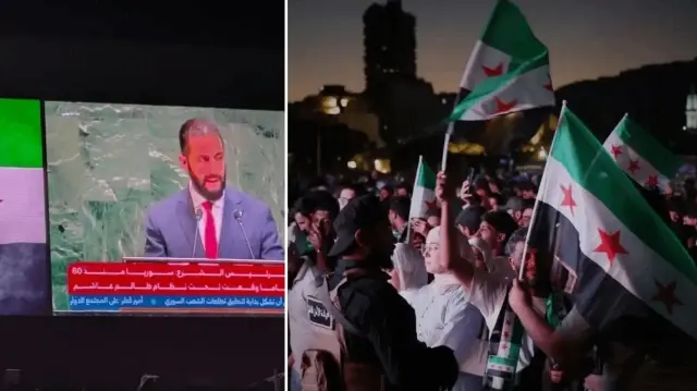 Suriye halkı Eş-Şara’nın BM’ye hitabını dinlemek için meydanları doldurdu suriye halki es saranin bmye hitabini dinlemek icin meydanlari doldurdu nkCDGgwY.webp