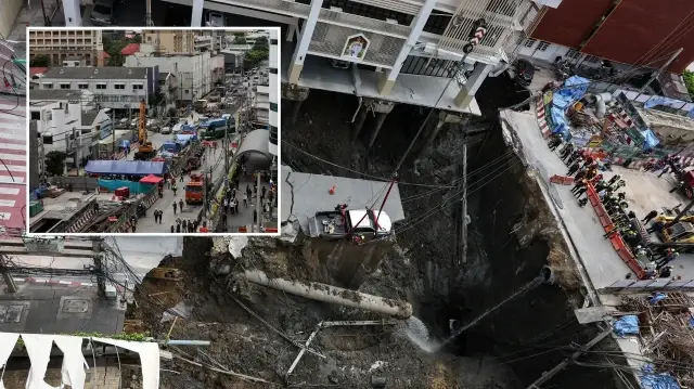 Tayland’da yolun çökmesi sonucu 50 metre derinliğinde çukur oluştu taylandda yolun cokmesi sonucu 50 metre derinliginde cukur olustu j3QgfI7A.webp