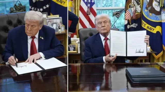 Trump’tan yeni gümrük vergisi uygulamasına onay: Ahşap eserlere yüzde 25 tarife getirdi trumptan yeni gumruk vergisi uygulamasina onay ahsap eserlere yuzde 25 tarife getirdi ll9mepQX.webp