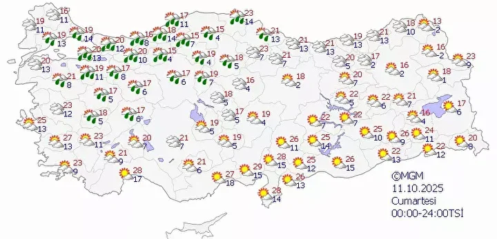 6 vilayet icin sari kodlu alarm verildi meteorolojiden kuvvetli saganak uyarisi 4 lcTX7B2u