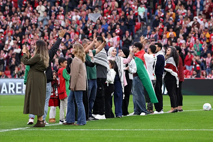 Athletic Bilbao'dan Filistin'e büyük dayanak 2 athletic bilbaodan filistine buyuk dayanak 1
