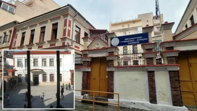 bati trakyada iskece azinlik lisesi encumen heyeti okula alinmamalarina reaksiyon gosterdi KxBIR95C.webp