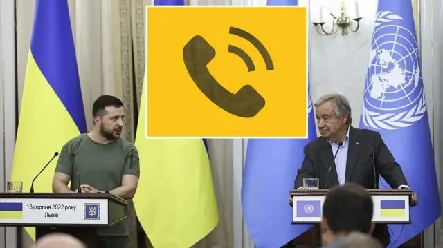 bm genel sekreteri guterres ile ukrayna devlet baskani zelenski telefon gorusmesi gerceklestirdi S7ABxG62.webp