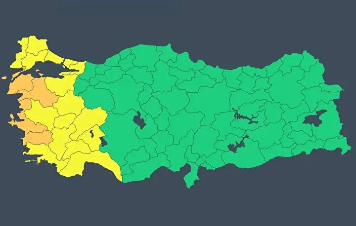 Çok kuvvetli geliyor: Meteorolojiden 4 ile turuncu 16 ile sarı kodlu ikaz 5 cok kuvvetli geliyor meteorolojiden 4 ile turuncu 16 ile sari kodlu ikaz 4