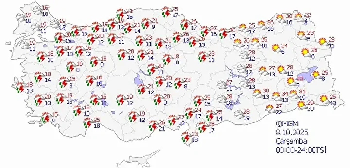Çok kuvvetli geliyor: Meteorolojiden 4 ile turuncu 16 ile sarı kodlu ikaz 7 cok kuvvetli geliyor meteorolojiden 4 ile turuncu 16 ile sari kodlu ikaz 6 bvZ4Irns