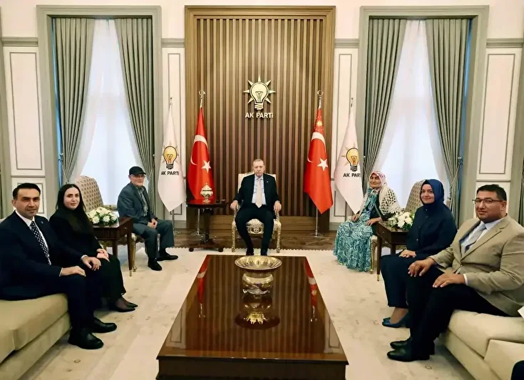 cumhurbaskani erdogan mersinli sehit ailesini kabul etti 0 PsrOt5TX