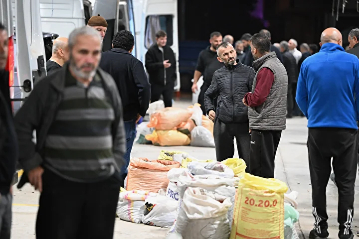 Düzce'de kestane mezatı açıldı 4 duzcede kestane mezati acildi 3 11726Orq