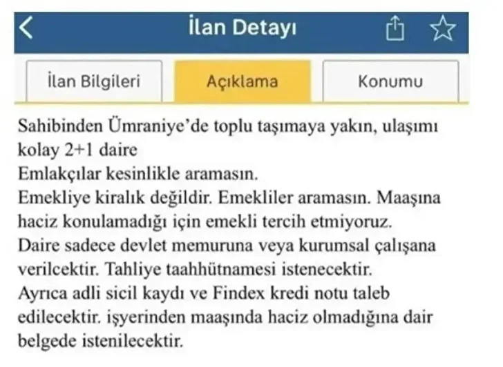 Emekliye daire vermeyen emlakçıya para cezası kesildi: Maaşına haciz konulamıyormuş 1 emekliye daire vermeyen emlakciya para cezasi kesildi maasina haciz konulamiyormus 0 6EWlDYF7