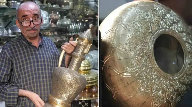gaziantepte ilmek ilmek islenen bakir ibrikler 100 bin liraya satiliyor INUeYdmB.webp