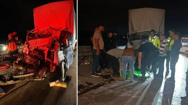 gaziantepte kamyonet kamyona arttan carpti bir kisi oldu bir kisi agir yaralandi P5BcyjVd.webp