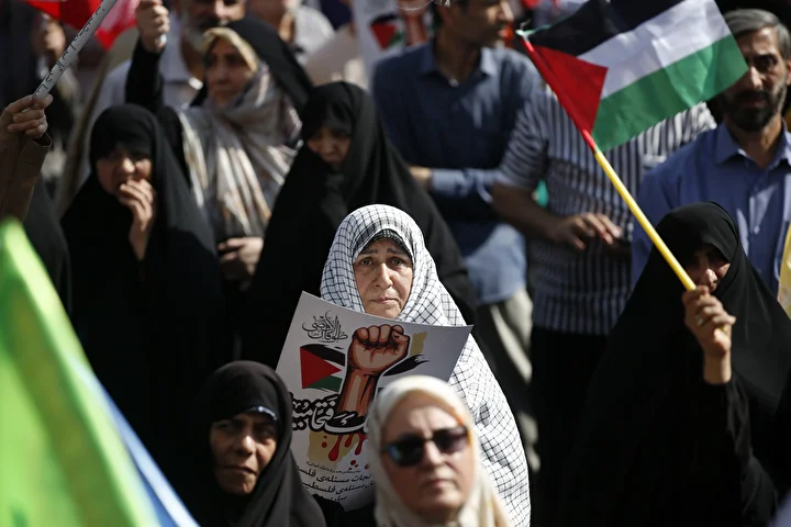 iranda gazzeye dayanak gosterisi duzenlendi 6 WUIBGVgn