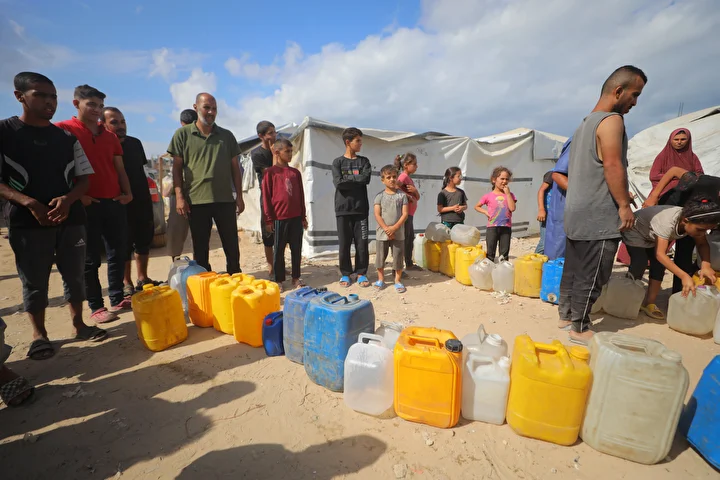 israil ataklari altindaki gazzede su krizi suruyor 0 lQKuMVHl