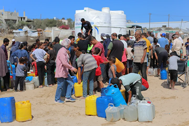 israil ataklari altindaki gazzede su krizi suruyor 3