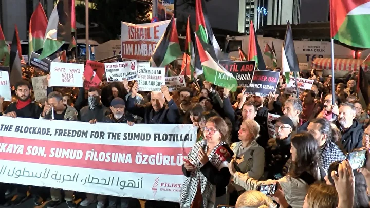 İsrail Başkonsolosluğu önünde protesto yapıldı 5 israil baskonsoloslugu onunde protesto yapildi 4 kFTWu8If