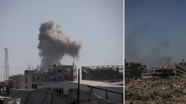 israilin gazzeye yonelik taarruzlari suruyor bolgeden agir dumanlar yukseldi gUTTlRpM.webp