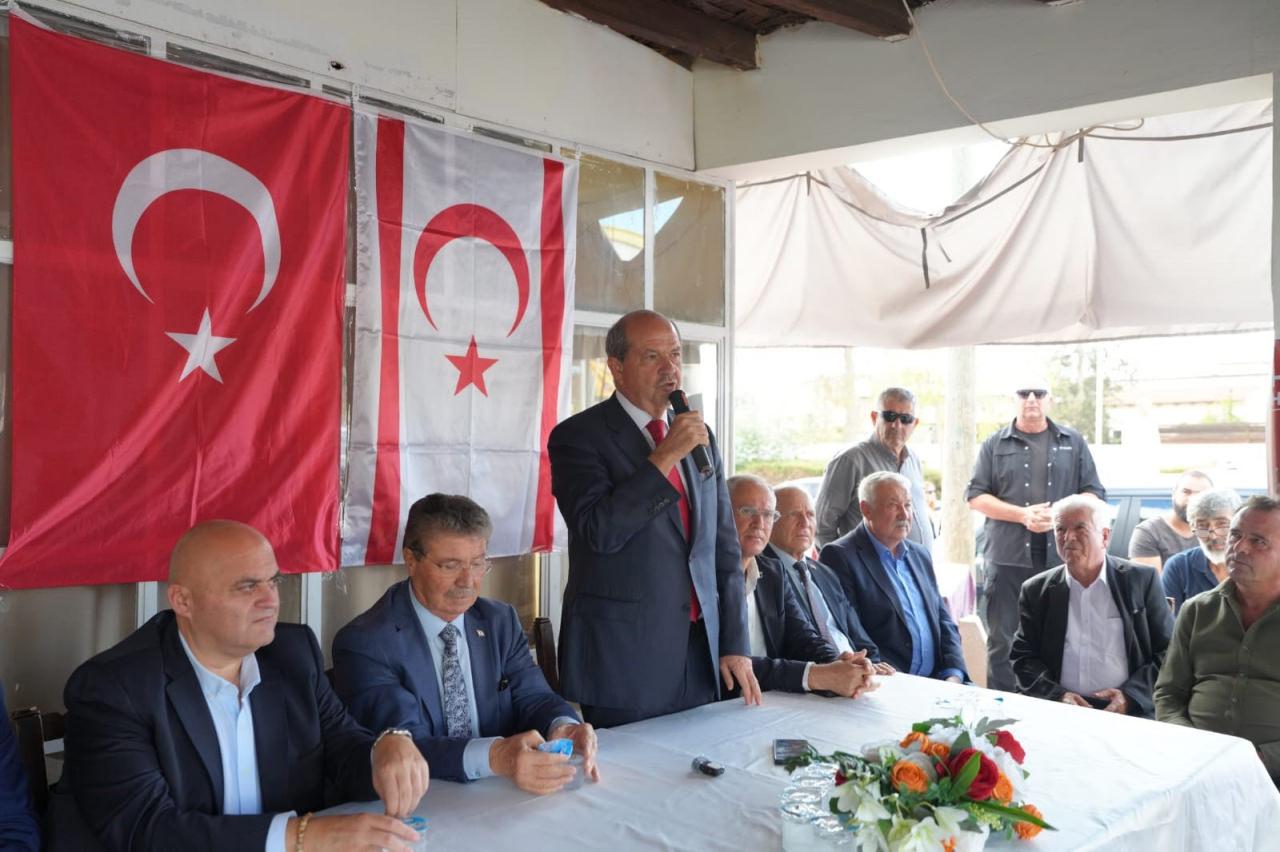 kktc cumhurbaskani ersin tatar turkiye ile yeni bir periyoda girdik bu yoldan donus yok scRImQKC