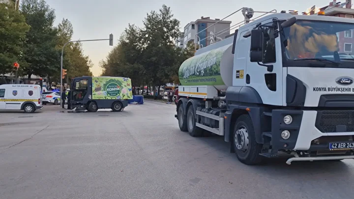 konyada feci kaza su tankerinin carptigi bisikletli imam hayatini kaybetti 1 DrulDOvC