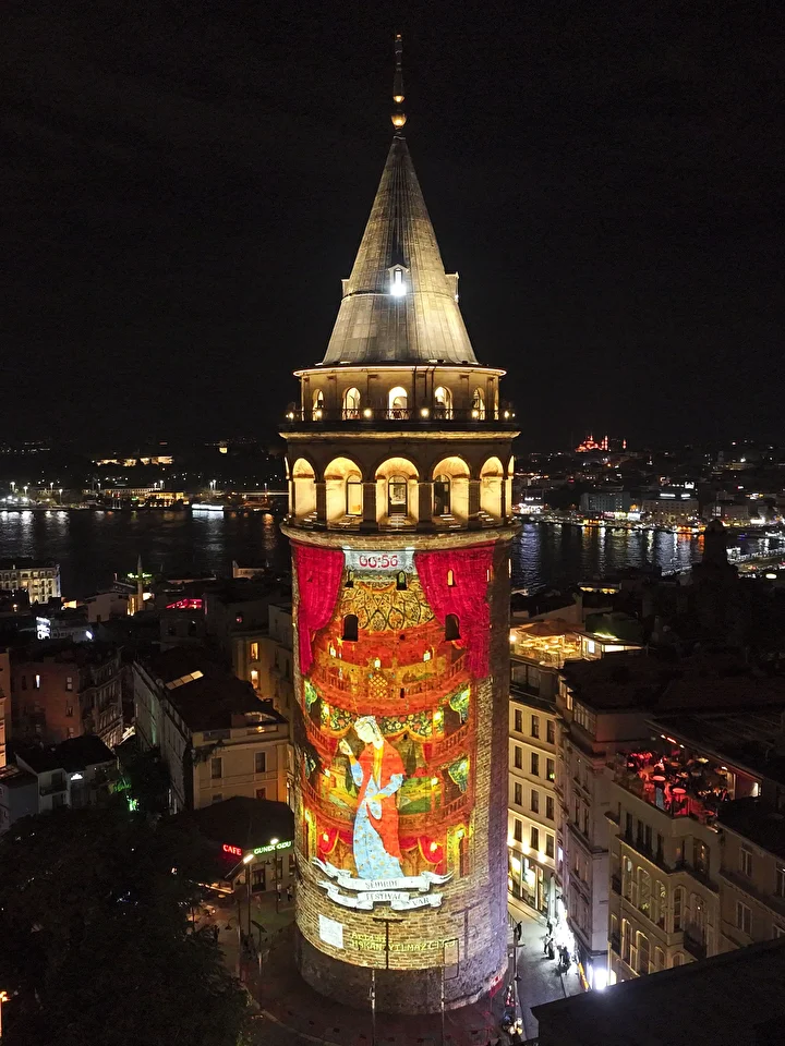 Kültür Yolu Şenliği'nde İstanbul'un simge yapıları dijital sanatla aydınlanıyor 3 kultur yolu senliginde istanbulun simge yapilari dijital sanatla aydinlaniyor 2 j776jn9Q