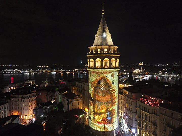 Kültür Yolu Şenliği'nde İstanbul'un simge yapıları dijital sanatla aydınlanıyor 8 kultur yolu senliginde istanbulun simge yapilari dijital sanatla aydinlaniyor 7 bTn3rXRB