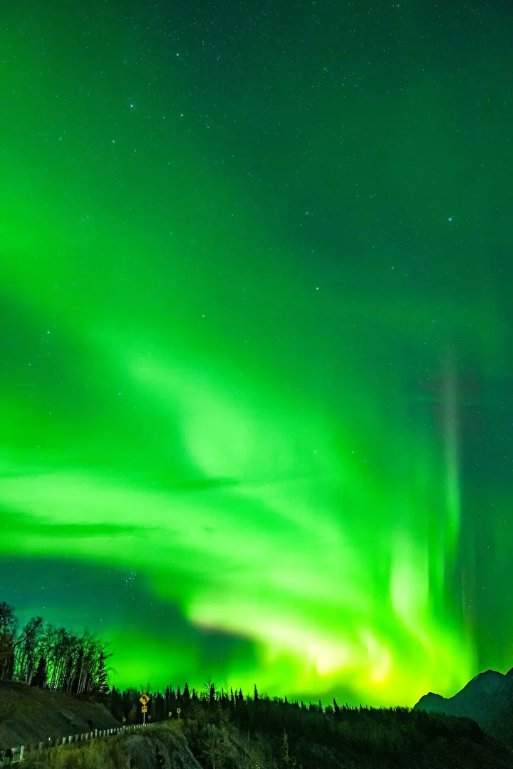 kuzey isiklari alaskanin matanuska buzulu vadisini aydinlatti 8