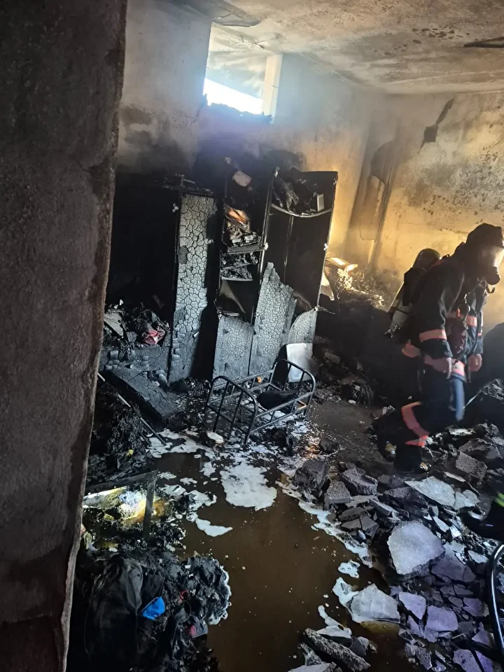 mardinde mesken yangini uc yasindaki bekir oldu 12 yarali 0 BiceUj92