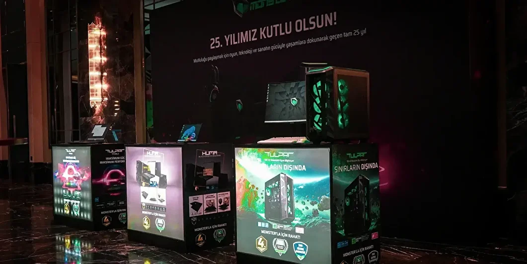 Oyun dünyasının öncü markası Monster Bilgisayar, çeyrek asrı geride bıraktı 2 oyun dunyasinin oncu markasi monster bilgisayar ceyrek asri geride birakti 1