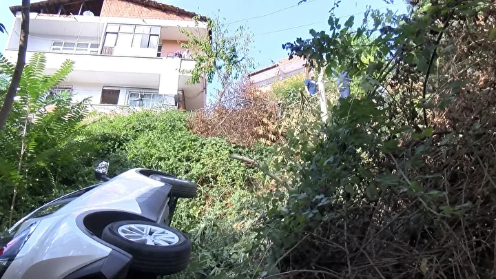 sariyerde cip bir konutun bahcesine uctu 1 Y3THViIr