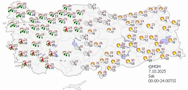 yeni haftada saganak yagis uyarisi 0 J44hak5n