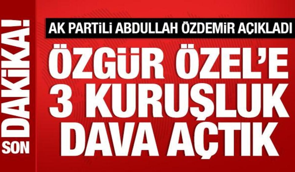 AK Parti İstanbul Vilayet Lideri Abdullah Özdemir: Özgür Özel’e 3 kuruşluk dava açtık ak parti istanbul vilayet lideri abdullah ozdemir ozgur ozele 3 kurusluk dava actik zHt4yMW1.jpg