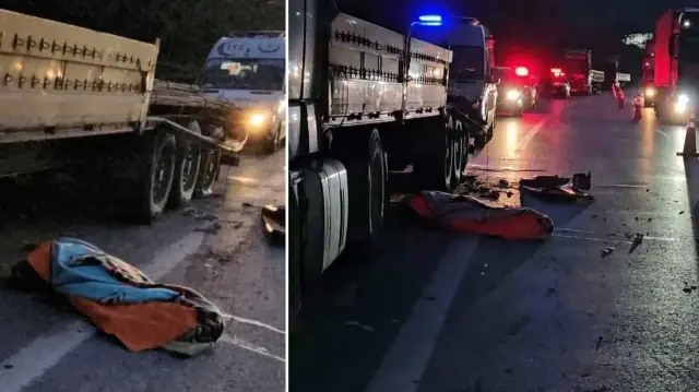 anadolu otoyolunda feci kaza genc tir surucusu lastik degistirirken obur bir tirin altinda kaldi hzkbcBQc.webp
