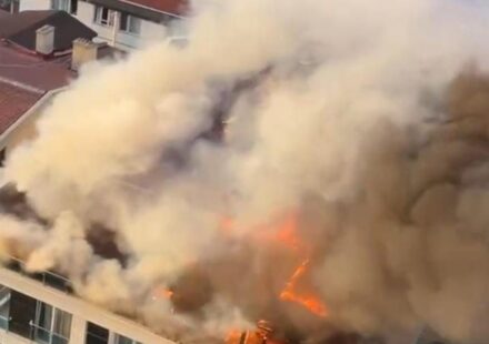 ankarada apartmanin cati katinda yangin cikti kmzWQSrB.jpg