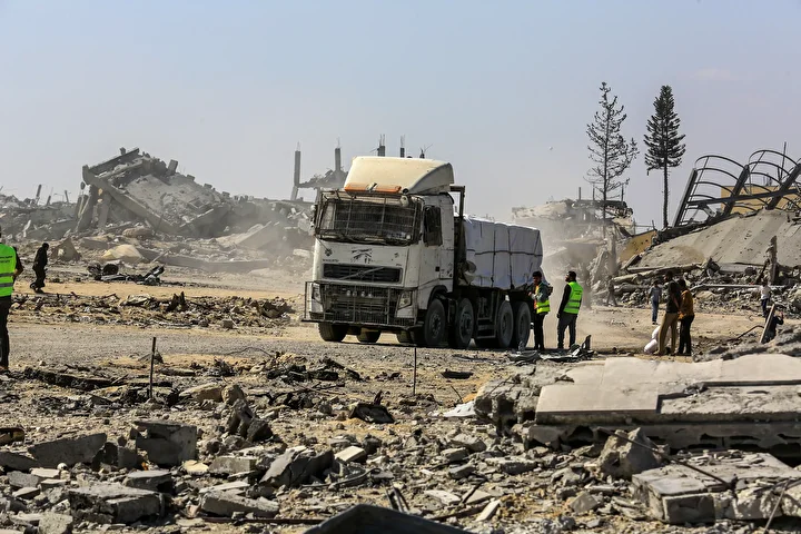 ateskes mutabakati kapsaminda gazzeye yardim tirlarinin girisi suruyor 19 mgJ5BPeT