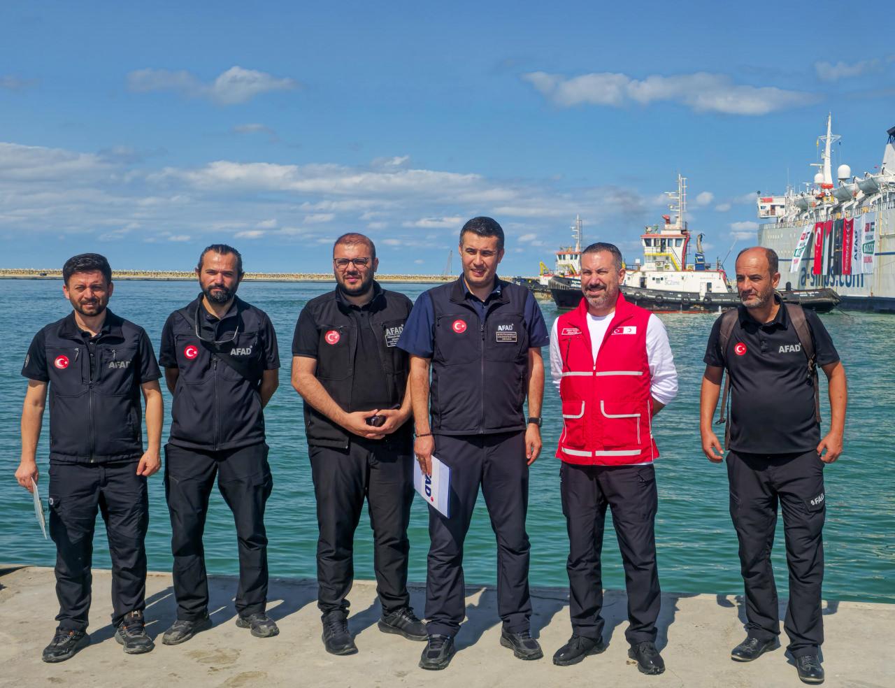 ateskesin akabinde birinci yardim gemisi turkiyeden misira ulasti 2