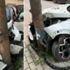 avcilarda soforunun fren yerine gaza bastigi araba agaca carpti UgqRNDSL.webp