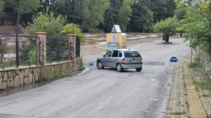 Bartın Irmağı taşmaya başladı 1 bartin irmagi tasmaya basladi 0
