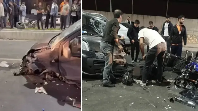 Batman’da hafif ticari araç, motosiklet ve elektrikli bisiklet çarpıştı: Altı kişi yaralandı batmanda hafif ticari arac motosiklet ve elektrikli bisiklet carpisti alti kisi yaralandi E9nvd3eS.webp