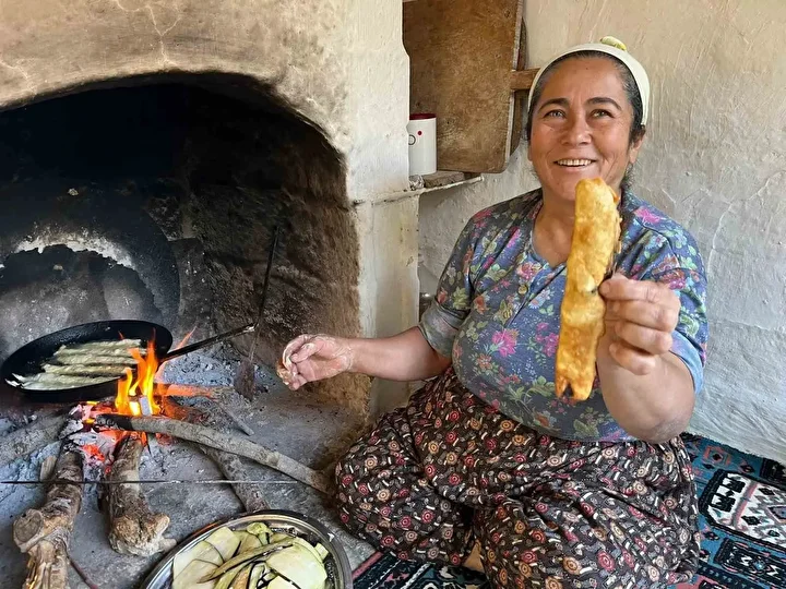 bu koyde patlican etten daha pahali kahvaltidan aksam yemegine patlican baligi ikram ediliyor 3 Sbwn9AmC