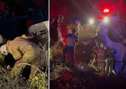 Bursa’da TIR şarampole devrildi: Bir kişi öldü, bir kişi yaralandı bursada tir sarampole devrildi bir kisi oldu bir kisi yaralandi mYel8J5D.webp
