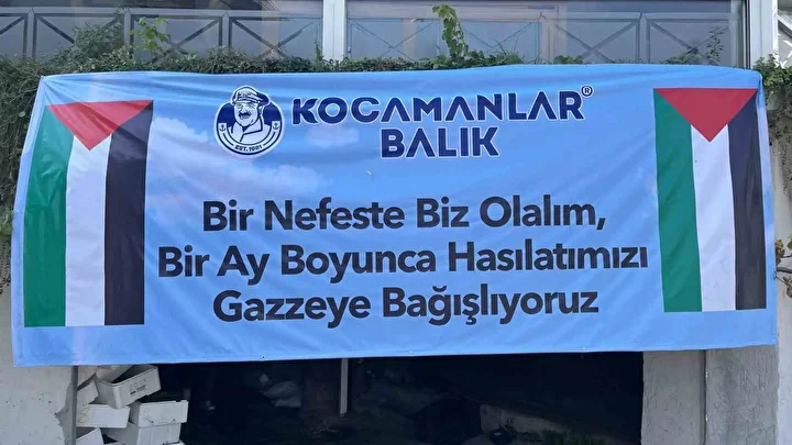 bursali balikci masallah kocaman 5 restoranindan bir ayda kazanacagi hasilati gazzeye bagislayacak 2