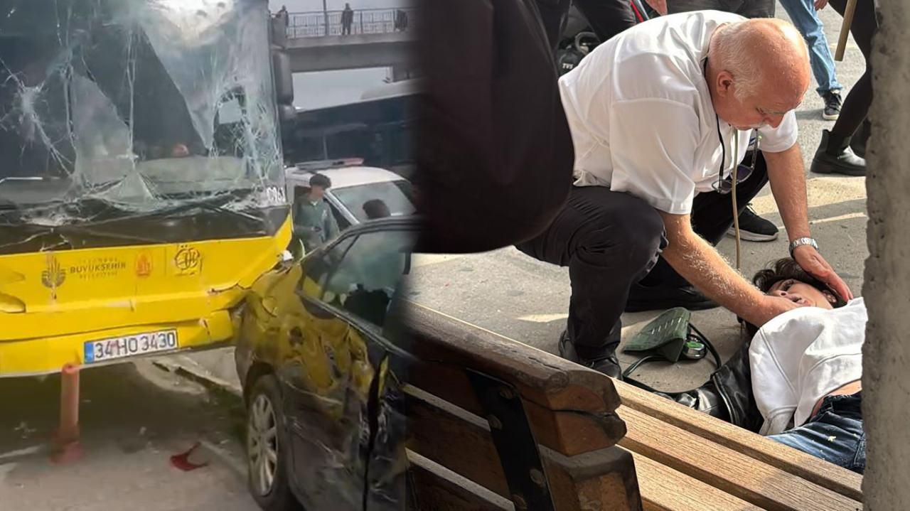 cekmekoyde iett otobusu surucusu dehset sacti araclara ve yayalara carpti 0 g78JuWYd