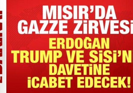 Cumhurbaşkanı Erdoğan, Trump ve Sisi’nin davetine icabet edecek: Mısır’da Gazze zirvesi! cumhurbaskani erdogan trump ve sisinin davetine icabet edecek misirda gazze zirvesi ikPEysJ3.jpg