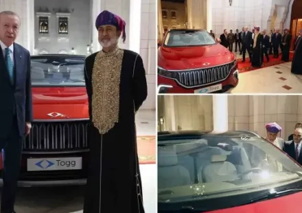 cumhurbaskani erdogandan umman sultani tarika togg armagani XPk8jd7Y.webp