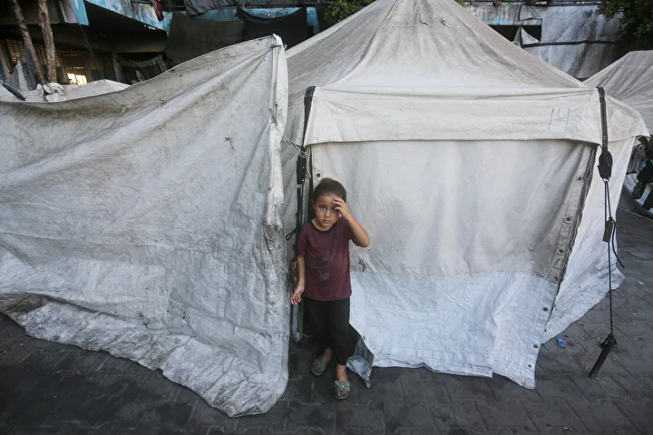 deyr belahtaki unrwa okullarina siginan filistinliler sikinti kosullar altinda omurlerini surduruyorlar 22 kZ2vSXTt