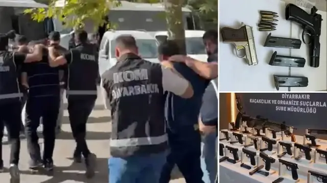 diyarbakir merkezli 13 vilayette silah kacakciligi operasyonunda 19 tutuklama shN8jZax.webp