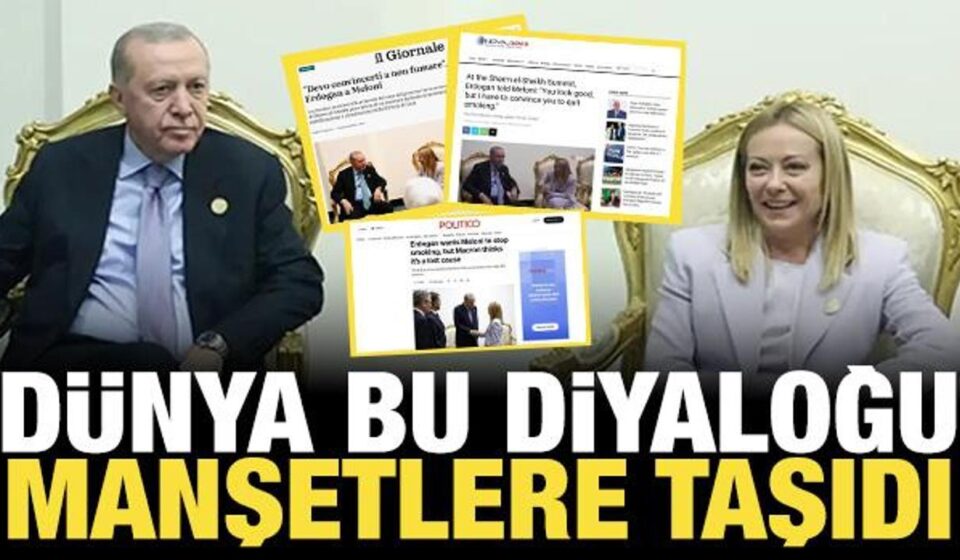 dunya o diyalogu konusuyor erdoganin meloniye sigarayi birakma tavsiyesi mansetlerde rjRfbPhg.jpg