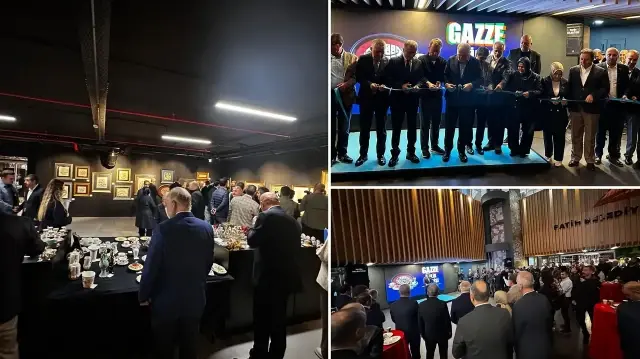 Fatih’te ‘Gazze Uygunluk Sergisi’ açıldı: Sanat düzgünlüğe dönüştü umut Gazze’ye ulaştı fatihte gazze uygunluk sergisi acildi sanat duzgunluge donustu umut gazzeye ulasti 6z1nwKrd.webp