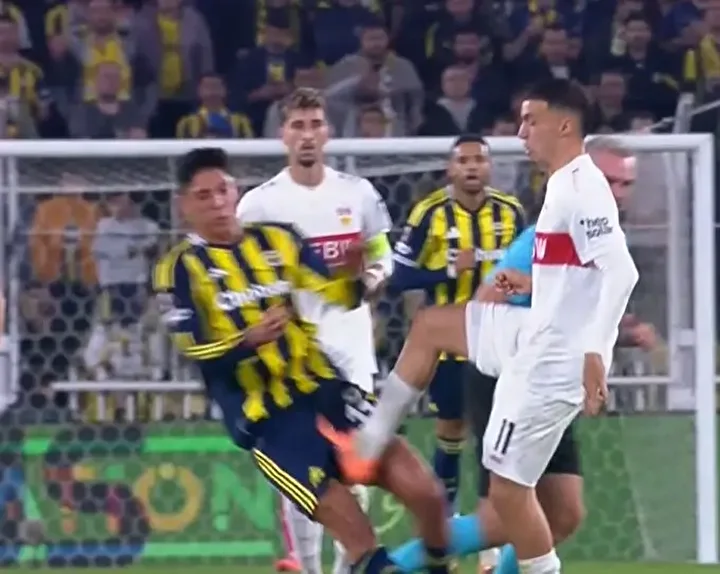 Fenerbahçeli yıldızın bacağının son hali şoke etti! Hakem sarı kartla geçiştirdi 2 fenerbahceli yildizin bacaginin son hali soke etti hakem sari kartla gecistirdi 1 1mYYvpz3