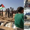gazzede ailelerin teshis edemedigi 54 cenaze toplu mezara defnedildi ismqxqZZ.webp