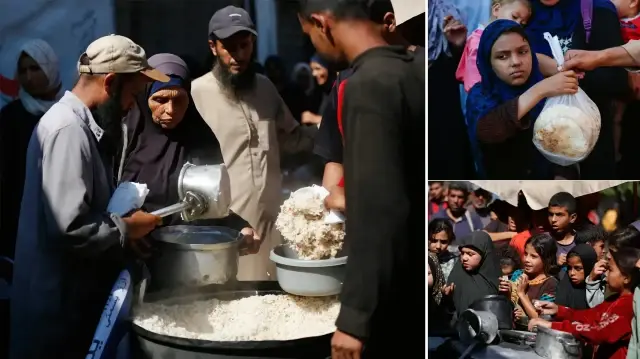 gazzede hayir kurumlari gereksinim sahiplerine sicak yemek dagitiyor DhhZIccv.webp