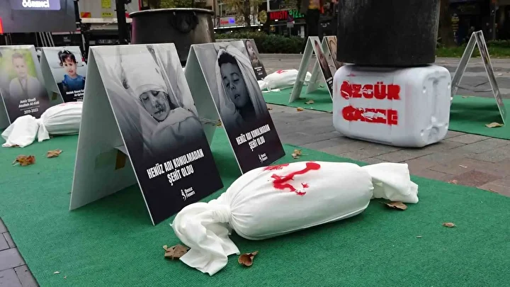 'Gazze’ye Açılan Kapı Küçükkefenler Standı'nda Gazze’nin dramı gözler önüne serildi 1 gazzeye acilan kapi kucukkefenler standinda gazzenin drami gozler onune serildi 0 5KfghCvr